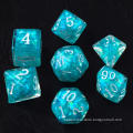 Bescon Dense-Core Polyhedral Dice Set of Mint, Candy Like RPG 7-dice Set